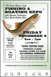 Fishing and Boating Expo Poster