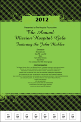 Year Gala Plaid Green Poster