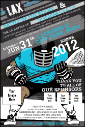 Lacrosse Stick Poster