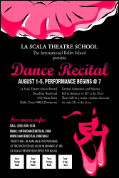 Dance Recital Poster