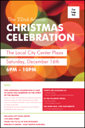 Holiday Lights Poster