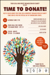 Fundraiser Tree Poster