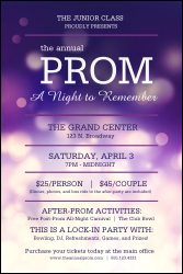 Abstract Lights Poster