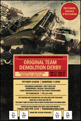 Demolition Derby Poster