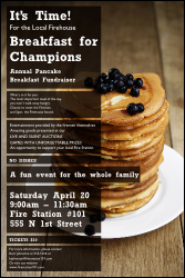 Pancake Breakfast Poster