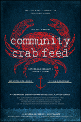 Crab Dinner Poster