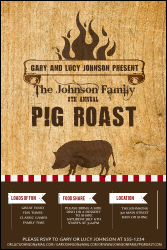 Pig Roast Poster
