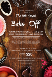 Baking Poster