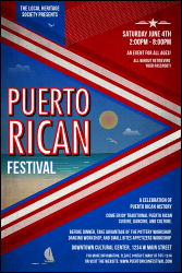 Puerto Rico Flag Poster