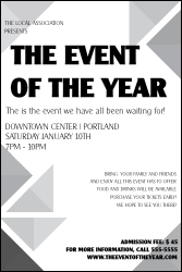 All Purpose Triangles Black and White Poster