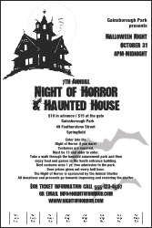 Haunted House Poster 002