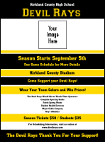 Sports Flyer 001 in Black and Yellow