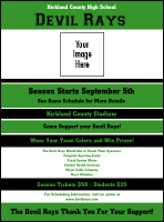 Sports Flyer 001 in Green and Black