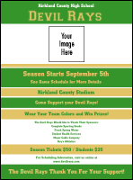 Sports Flyer 001 in Green and Gold