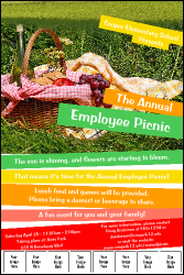 Picnic 2 Logo Poster
