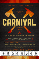 Fire Department Logo Poster