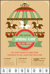 Merry Go Round Logo Poster