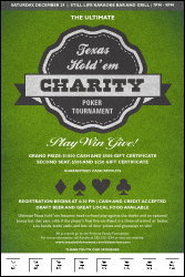 Texas Hold 'Em Logo Poster