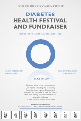 Diabetes Logo Poster