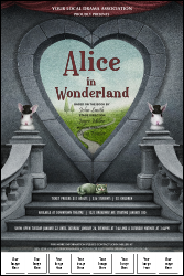 Alice in Wonderland Logo Poster