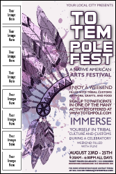 Headdress Logo Poster