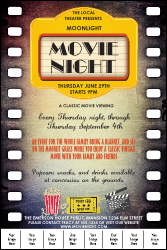 Movie Strip Logo Poster