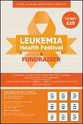 Leukemia Logo Poster