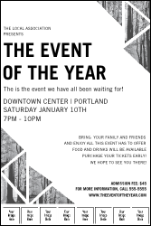 All Purpose Trees Black & White  Image Poster