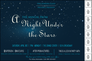 Star Theme Logo Poster