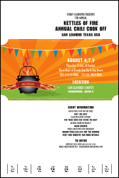 Chili Cookoff Poster