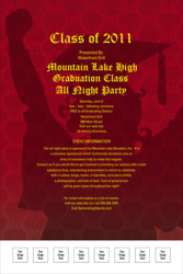 Cap and Gown Poster Logo