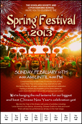 Chinese New Year Celebration Logo Poster