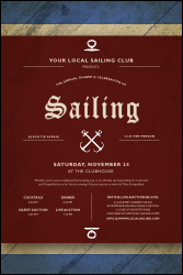 Sailing Logo Poster