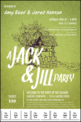 Jack and Jill Logo Poster
