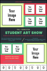 Image Upload Logo Poster