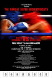 Boxing poster