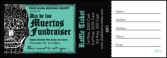 Day of the Dead Raffle Ticket