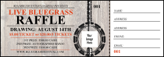 Banjo Raffle Ticket