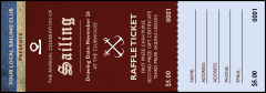 Sailing Raffle Ticket