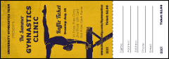 Gymnastics Raffle Ticket