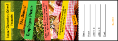 Picnic 2 Raffle Ticket