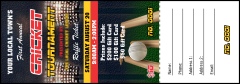 Cricket 2 Raffle Ticket