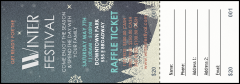 Winter Raffle Ticket