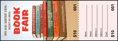 Book Fair Raffle Ticket