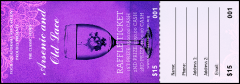 Arsenic & Old Lace Raffle Ticket