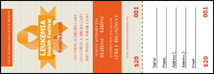 Leukemia Raffle Ticket