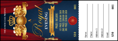 Royal Raffle Ticket