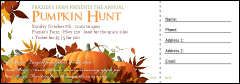 Pumpkin Patch Raffle Ticket