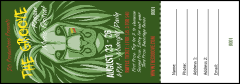 Reggae Lion Raffle Ticket