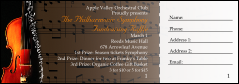 Symphony Raffle ticket